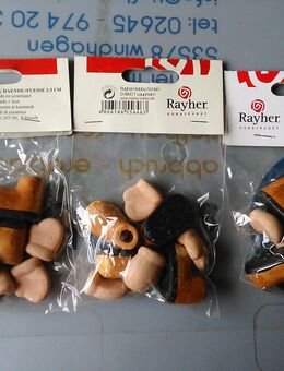 Rayher Keramik Hände + Füße 2-3 cm je 4 Stk./Packung - Waldbreitbach