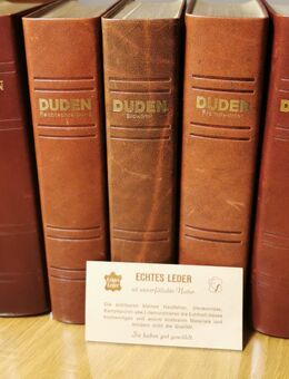 Für Liebhaber-Duden -Ledereinfassung -Kopfgoldschnitt - Weener Zentrum