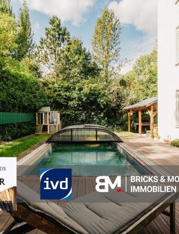 Moderner Maisonette-Traum mit Pool in Parklage - Markkleeberg