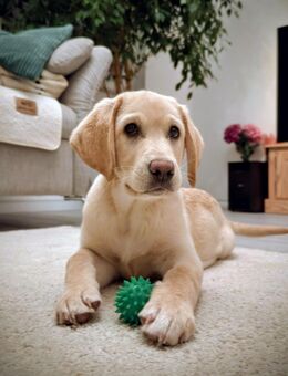 Labrador Retriever 4 Monate - Eisfeld