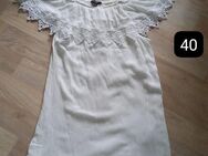 weißes Esmara Sommerkleid Gr.40, Musselinstoff, Spitze neu - Mülheim (Ruhr)