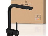 WASSERWERK Spültischarmatur WK 4, Wasserhahn, Küche, Einhebelmischer 360° schwenkbar, Cold-Start-Funkt., geräuscharm
