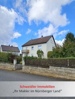 Ihr neues Zuhause mit Potenzial - Zweifamilienhaus mit großem Garten in bevorzugter Lage von Plech - Plech