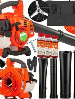 #SALE# Benzin-Laubsauger Laubbläser mit Mulchfunktion 3 in 1 Herbst Laub - Wuppertal