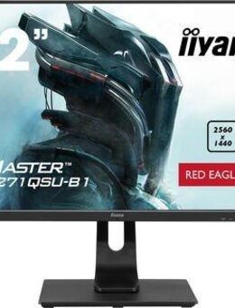 Iiyama GB3271QSU-B1 Gaming-Monitor (80,1 cm/31,5 ", 2560 x 1440 px, 1 ms Reaktionszeit, 165 Hz, IPS, 1ms, IPS, neig-und höhenverstellb. HDMI, DisplayPort, USB, schwarz)