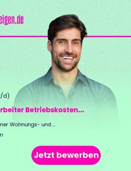 Mitarbeiter Betriebskosten (m/w/d) - Ulm