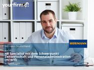 HR Specialist mit dem Schwerpunkt Zeitwirtschaft und Personaladministration (m/w/d) - Steinhagen (Nordrhein-Westfalen)