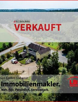 Landgasthof mit modernen Fremdenzimmern in Alleinlage an der Bundesstraße nahe Bodensee - Emmingen-Liptingen