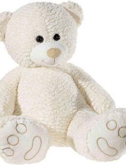 Heunec® Kuscheltier Bär Maskottchen L, creme