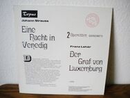 Der Graf von Luxemburg-Franz Lehar-Eine Nacht in Venedig-Johann Strauss-Vinyl-LP,Topas,50/60er Jahre - Linnich