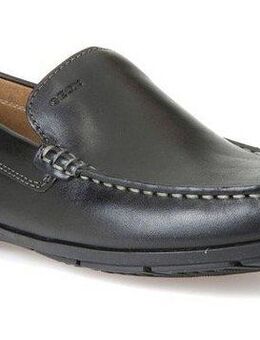 Geox U SIRON A Mokassin Loafer, Business Schuh, Autofahrer Schuhe mit Ziernaht