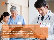 Medizinische Fachangestellte oder Krankenschwester/-pfleger (m/w/d) - Köln