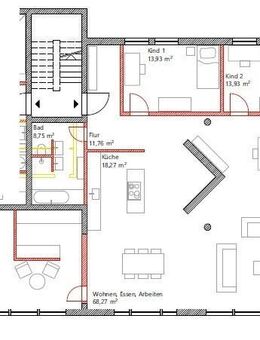 Großzügiges Loft im 1.OG eines Wohn- und Geschäftshauses in zentraler Lage in Uttenreuth - Uttenreuth