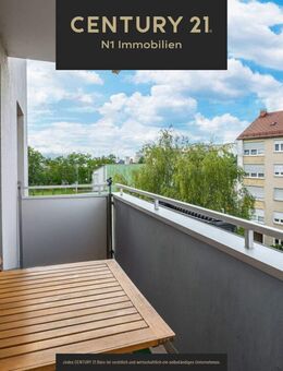 Sonnige 4 Zimmer Wohnung mit Balkon und Stellplatz - Nürnberg
