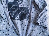 Hellblaues Langarmshirt mit Motiv Hase - Gr. 122 - Kiki & Koko - Pirmasens