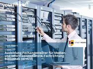 Ausbildung Fachangestellter für Medien- und Informationsdienste, Fachrichtung Bibliothek (w/m/d) - Moers