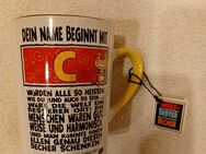 Tasse mit Buchstaben C - Weißenthurm