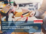 Außendienstmitarbeiter (m/w/d) für den Verkauf von Baugeräten und Kranen - Osnabrück