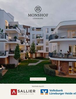 MONSHOF Lüneburg - Wohnung Nr. 15 im 1. OG - 600m bis zum Marktplatz - Lüneburg