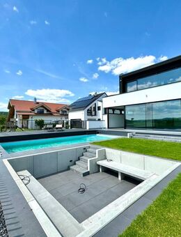 +++ Architektenvilla mit Pool, Wellnessbereich + Einliegerwohnung +++ - Rimbach (Hessen)