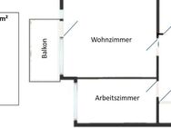 3-Zimmer-Wohnung, hochwertig möbliert und komplett eingerichtet - Bremen
