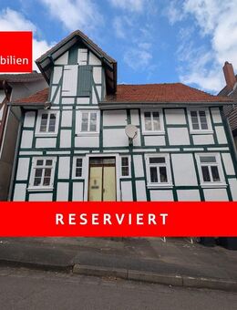 Historisches Fachwerkhaus mit Potenzial - Für handwerklich Begabte ein echtes Schmuckstück - Bad Arolsen