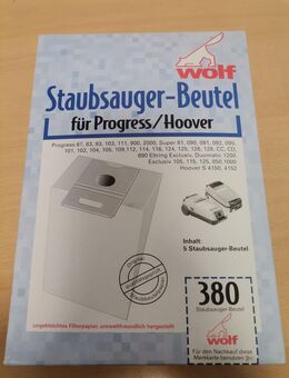 wolf Staubsaugerbeutel für AEG Typ: 380 NEU - Moosbach