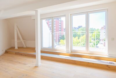 Traumhafte Stadtwohnung mit Dachterrasse am Blücherplatz