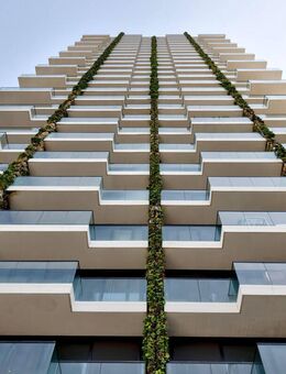 Skylineblick inklusive: 2-Zimmer-Wohnung mit Gym, Dachterrasse & Concierge-Service - Frankfurt (Main)