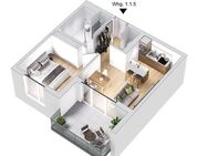 Moderne 2,5- Zimmer Neubauwohnung mit Südbalkon - Neubau - 1.1.5 - Dietenheim