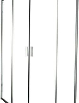 welltime Eckdusche New Summer, BxT: 100x100 cm, Einscheibensicherheitsglas, Milchglas