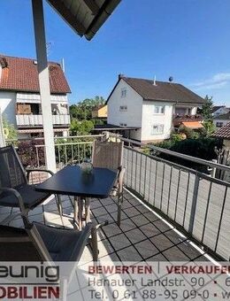 Gepflegte 5-Zi.-Maisonette-Wohnung mit EBK, zwei Bädern & Balkon in Karlstein-Dettingen - Karlstein (Main)