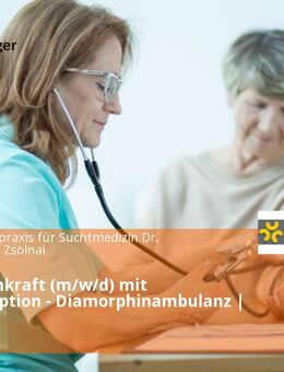 Pflegefachkraft (m/w/d) mit Leitungsoption - Diamorphinambulanz | Stuttgart - Stuttgart