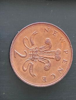 Münze Münzen Umlaufmünze Großbrittanien 2 Pence 1971 - Alzey