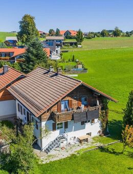 Bergblick und flexible Nutzung: Ensemble aus zwei Häusern in Ortsrandlage von Halblech/Unterreithen! - Halblech
