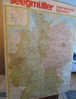 DDR Spetitions Landkarte Deutschland - Volketswil