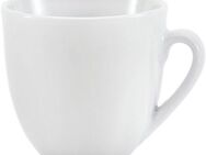 van Well Tasse Trend, Porzellan, spülmaschinenfest, mikrowellengeeignet, 0,23 L, 6-teilig