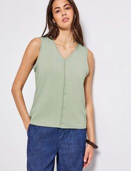 STREET ONE Shirttop mit Häkel Details