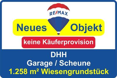 Keine Käuferprovision! Kaufen Sie ab € 499,- mtl.* / DHH mit riesiger Scheune & Wiesengrundstück !