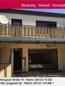 Schönes Einfamilienhaus mit sonnigem Garten und Terrasse in idyllischer Lage - Walluf