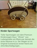 Kindersportwagen Wissel selten in 97877