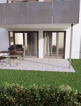 Attraktive 2-Zimmer-Wohnung mit Terrasse und Gartenanteil in zentraler Lage von Herrenberg - Herrenberg