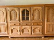 Wohnzimmerschrank Eiche hell Massivholz - Jülich