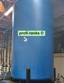 T9 gebrauchter 20.000 L Stahltank mit Beschichtung innen stehender Lagerbehälter mit Podest u. Leiter Wassertank Rapsöltank Molketank Zisterne - Hillesheim (Landkreis Vulkaneifel)