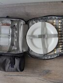 ~ Picknick Rucksack ~ 4 Personen ~ Kühlfach ~ in 53757