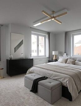 Individuelle 6 Zi. Wohnung mit Fußbodenheizung, PKW Stellplatz, Bäckerei, Friseur, Post - Holzheim (Landkreis Dillingen (Donau))