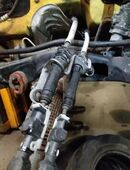 VW Fox Bj. 2007 Schlachtfest Heckstoßstange gelb in 46397