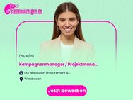 Kampagnenmanager / Projektmanager (m/w/d) - Wiesbaden Sonnenberg