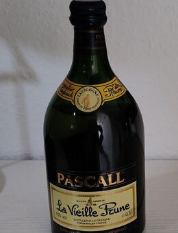 Alter französischer Pflaumenbrand PASCALL La vieille prune - Hennef (Sieg) Zentrum