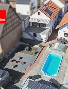 2-Familienhaus mit Nebengebäude in Semd - Groß Umstadt